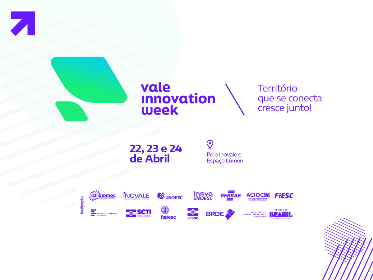 Vale Innovation Week promete conectar inovação e desenvolvimento regional no Meio-Oeste