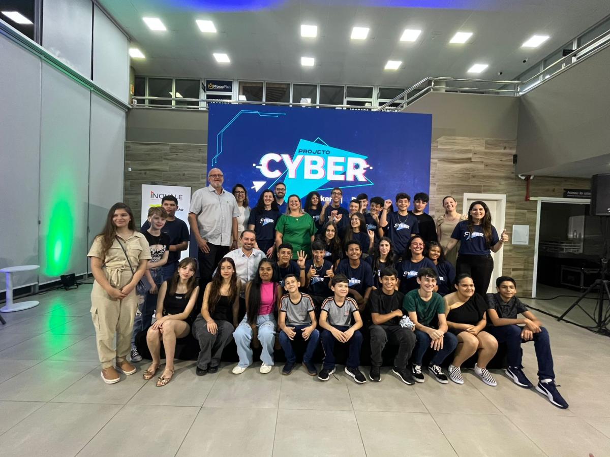 Formatura da Quarta Turma do Projeto Cyber Maker e Primeira Turma do Projeto Cyber Dev