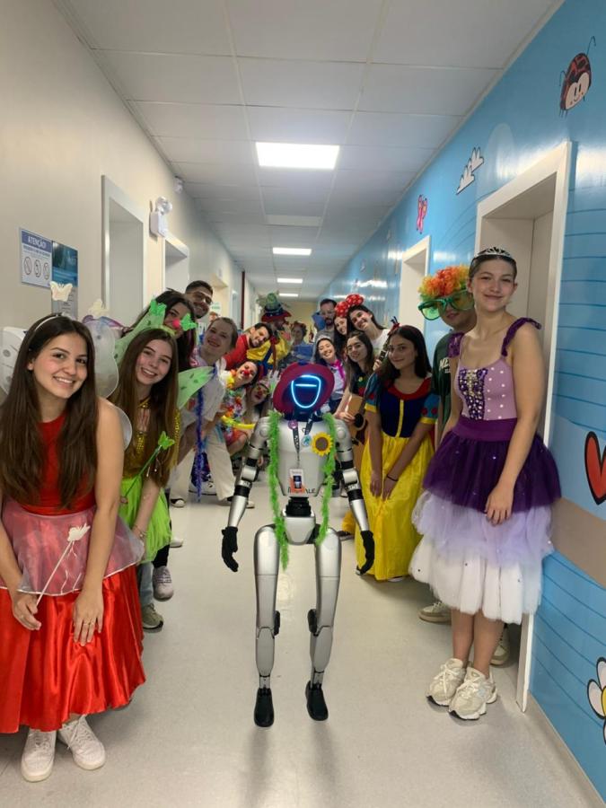 Inovale participa de ação social de Dia das Crianças no HUST com o Projeto Gira e curso de Medicina da Unoesc