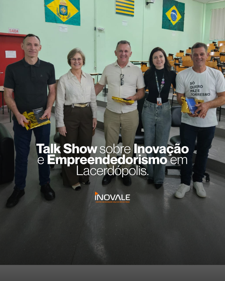 Talk Show de Inovação e Empreendedorismo: fortalecendo o movimento de ativação do ecossistema local