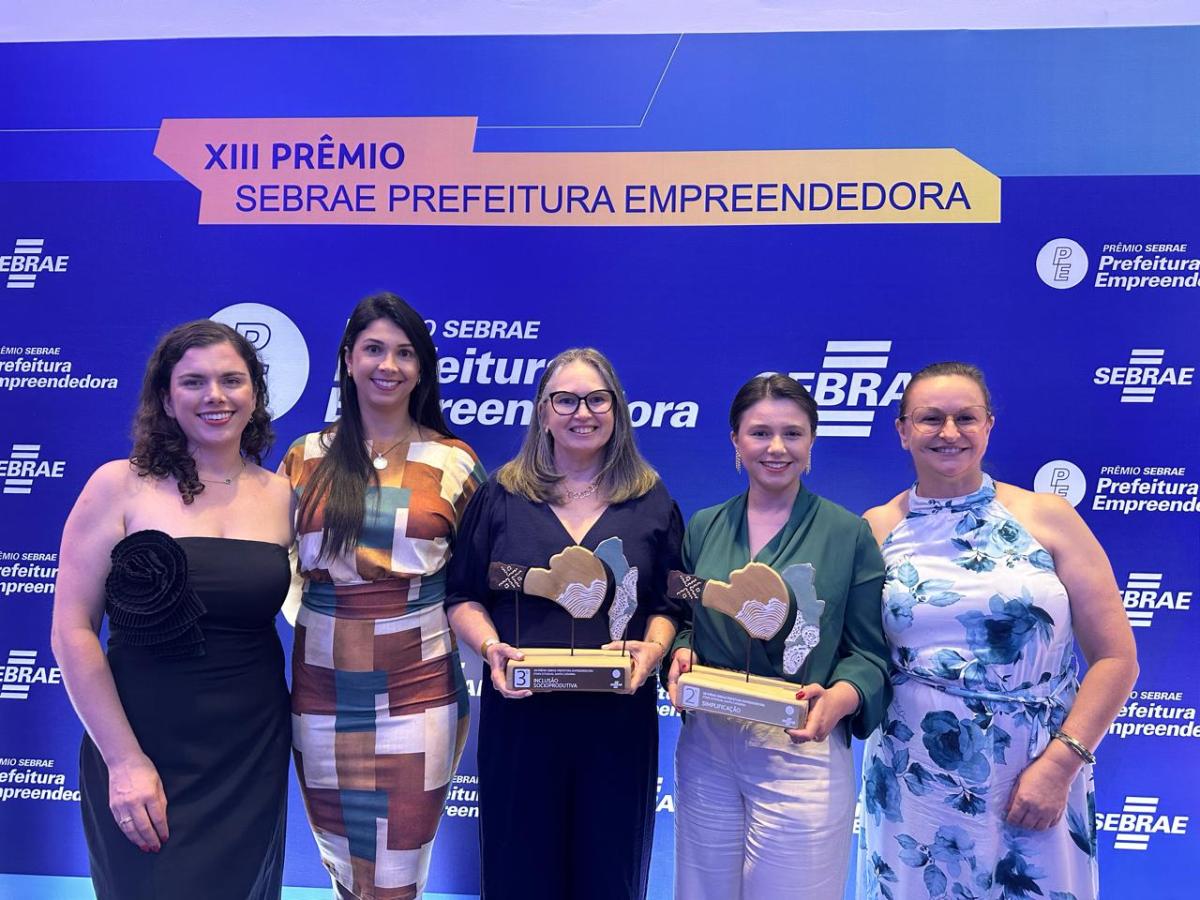 Projetos conectados ao Inovale colocam Joaçaba em destaque no Prêmio Sebrae Prefeitura Empreendedora
