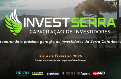 InvestSerra 2026 | Capacitação de Investidores Anjos – Inscrições Abertas