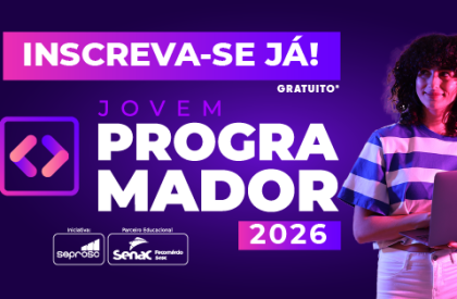 Jovem Programador 2026 anuncia abertura de inscrições para sua maior edição em Santa Catarina
